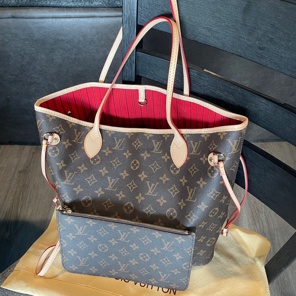 Monogram MM Neverfull new with pouch and dust bag.